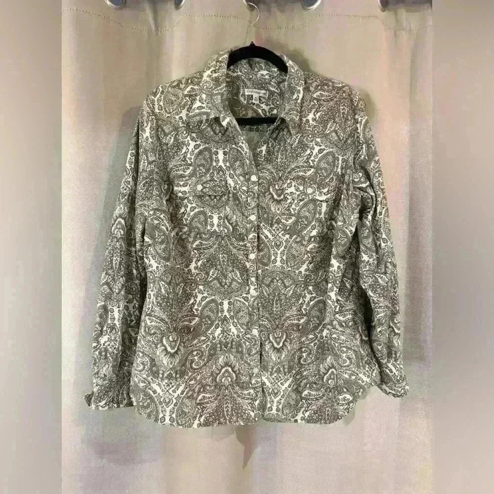 Women’s Corduroy Croft & Barrow Button Down